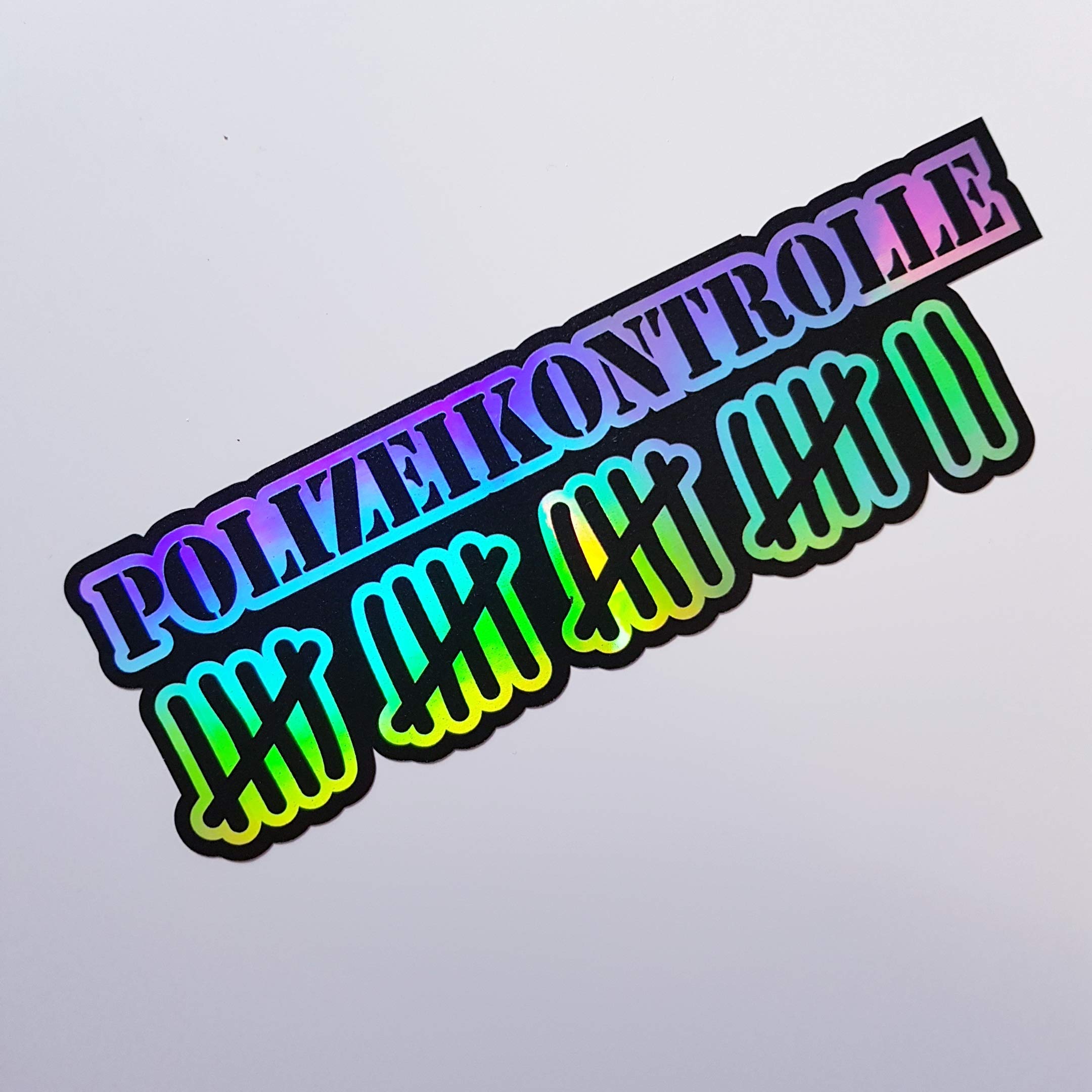 folien-zentrum - 3 sticker set - patches 3 pieces. 8.5 x 8.5 cm - high-quality sticker car tuning - OEM & JDM car sticker - funny stickers for car - sticker bomb