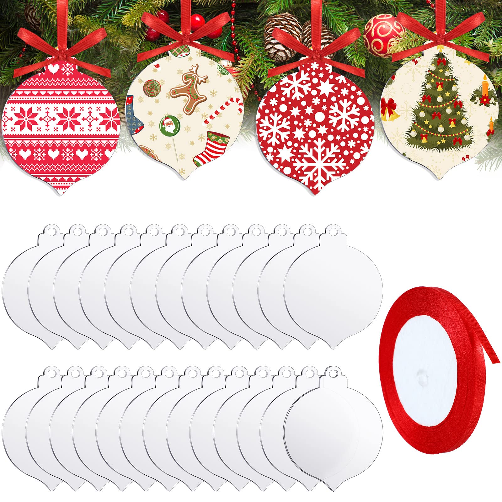 Christmas tag ornaments Clearance