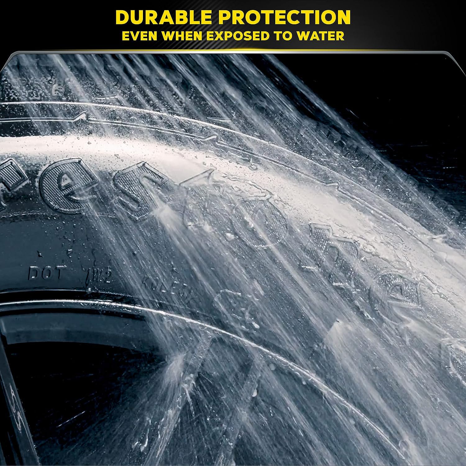 Meguiar’s Spray Brillant pneus - Hybride céramique G230416EU, 16 oz (473 ML) Bouteille, Noir
