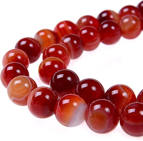 Miniatura 5 de Gemas redondas, cuentas sueltas de aproximadamente 15.5 pulgadas. 1 tira por bolsa para hacer joyas y accesorios, 4mm