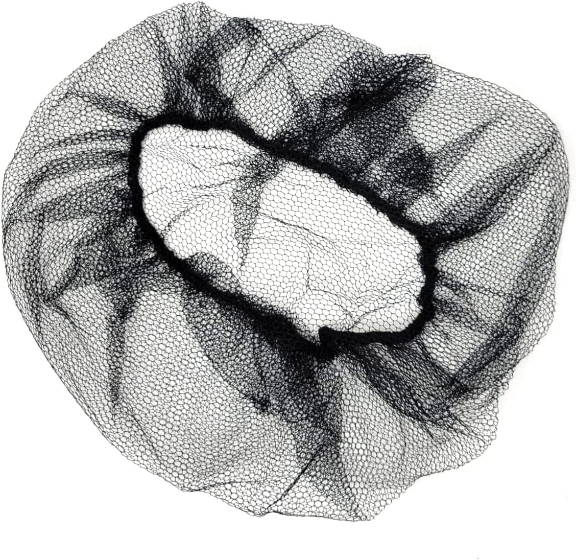 Disposable Honeycomb Nylon Hair Nets | Breathable | 1,000 Count [BLACK | BLUE | BROWN | WHITE |18”|21”|24”|28”]