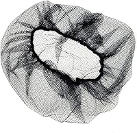 Vista 13 de Redes desechables de nylon de panal para el cabello Transpirables 1,000 unidades [NEGRO AZUL MARRÓN BLANCO 18” 21” 24” 28”]