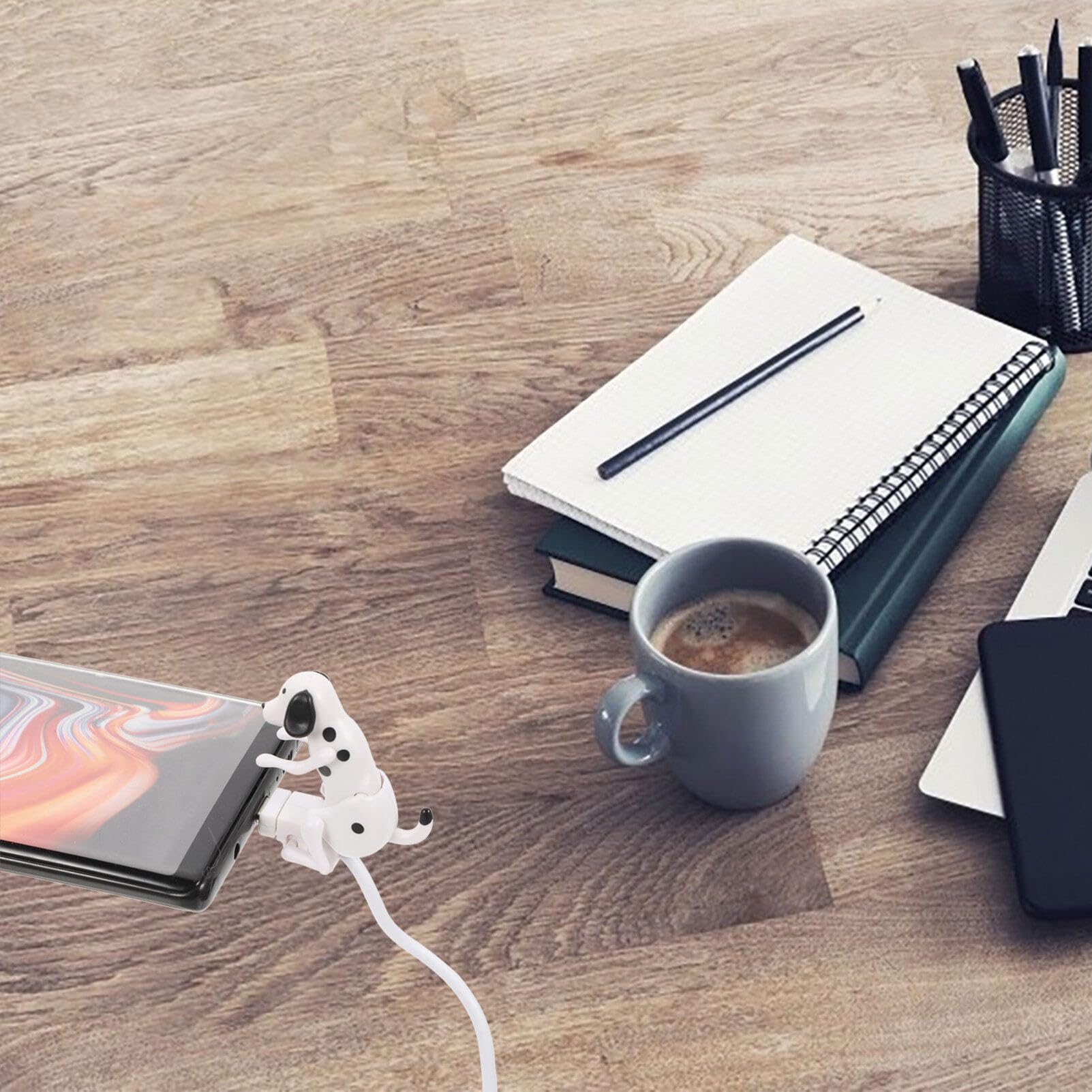 UKCOCO puppy data cable dog USB cable c USB cable humping dog USB fast charger type-c cable Phone Charging Lines phone charger cable Durable USB Cable old driver Metal white product