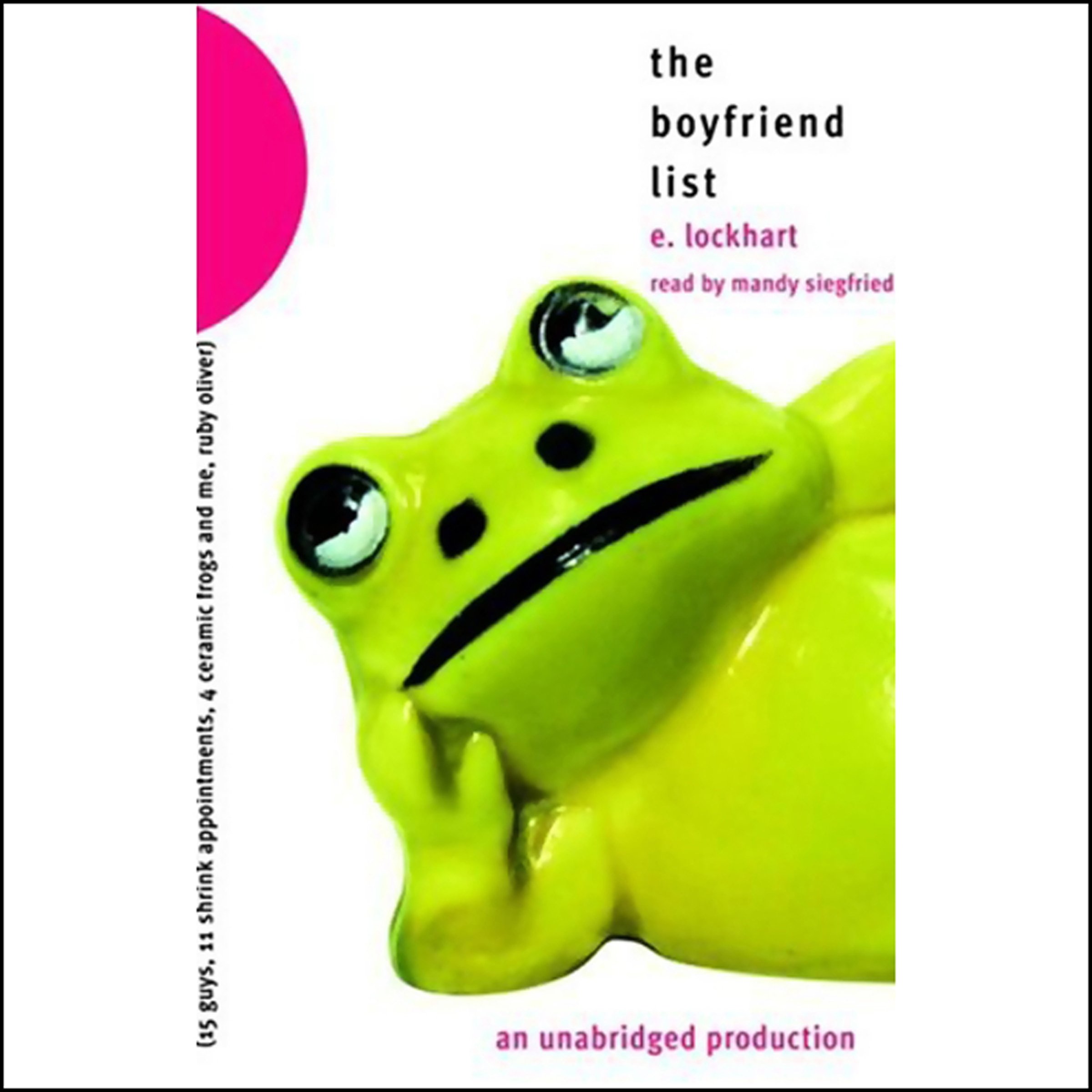 Cover art for The Boyfriend List