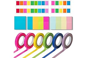 Mr. Pen Resaltadores Adhesivos para Notas y Libros