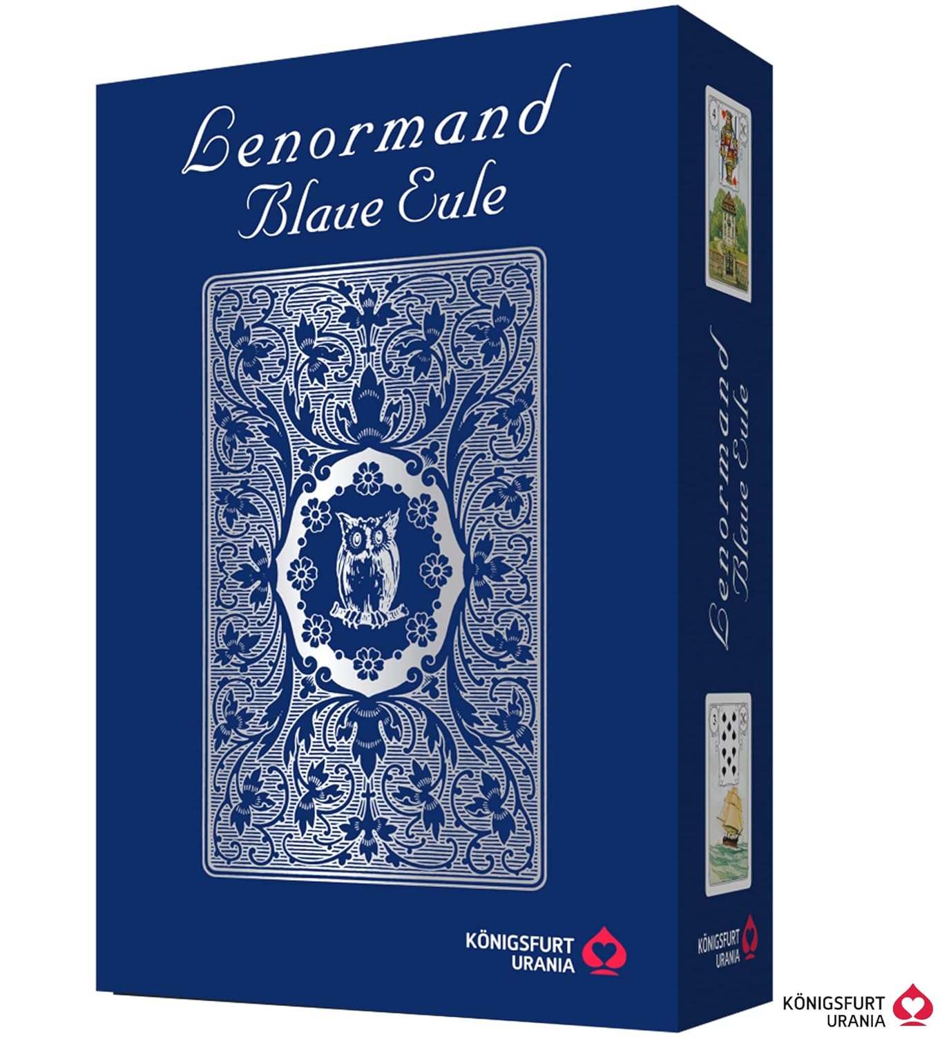 Lenormand Blaue Eule: Premiumausgabe mit Booklet und Karten in Magnetbox (Lenormandkarten Deutsch)