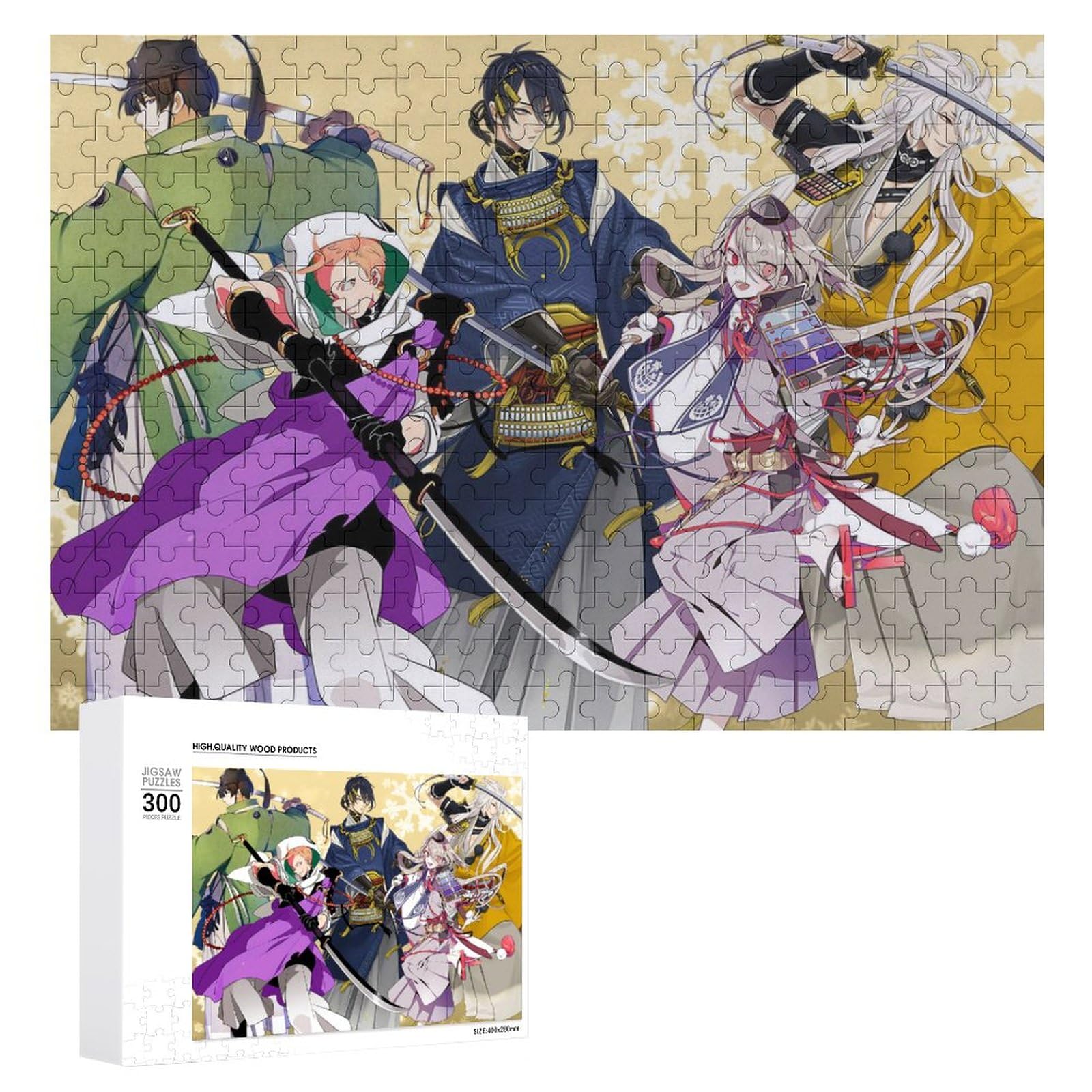 Amazon.co.jp: 刀剣乱舞 三条 パズル 300 PCS おもちゃを学ぶ 脳の