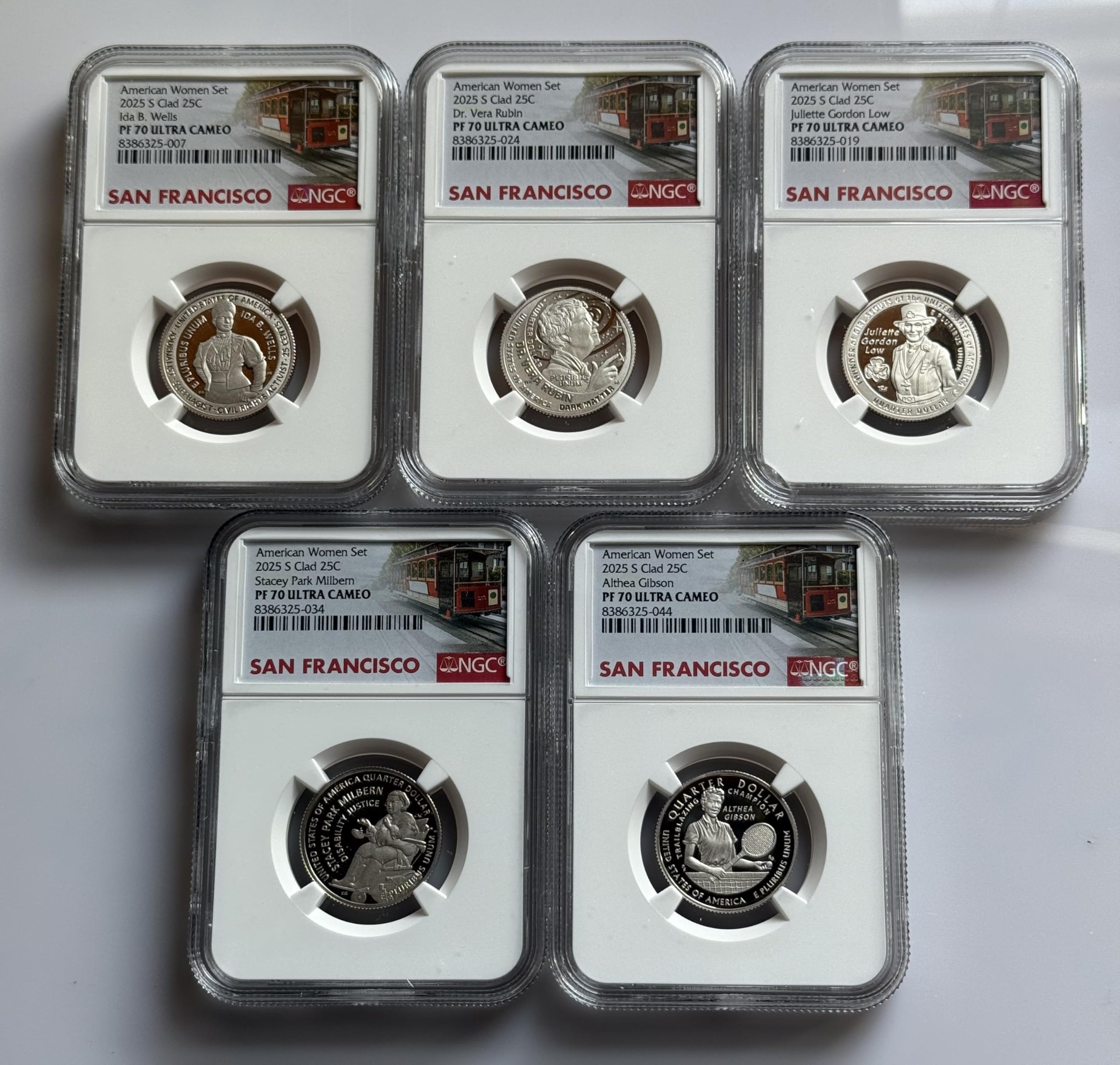 2025-S American Women Quarter Set, NGC PF70 Ultra Cameo, San