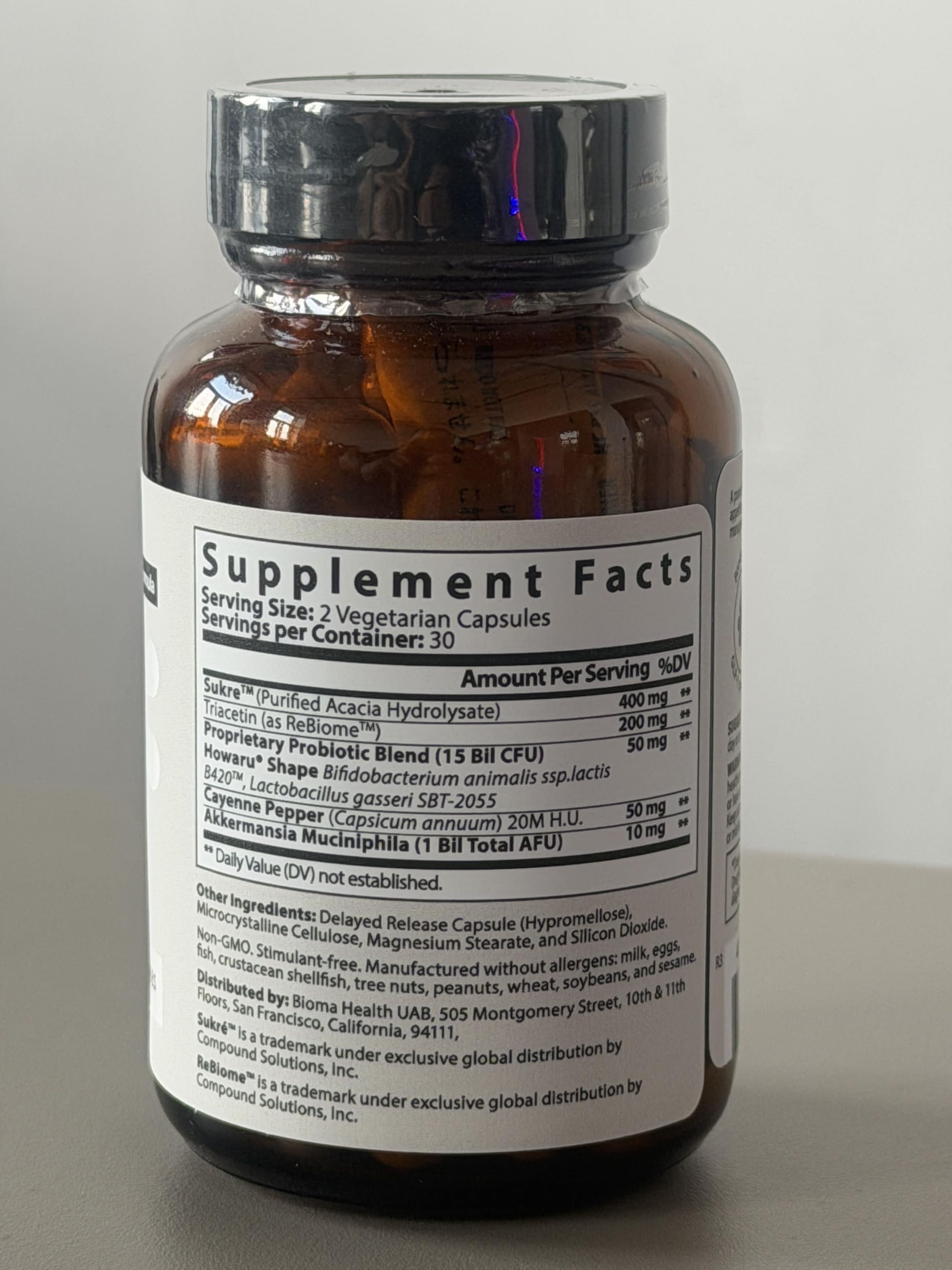BIOMA GLP-1 Booster - Natural Appetite Control Supplement with Clinically Proven Probiotics, Prebiotics & Postbiotics - Support Weight Management & Satiety, (60 Capsules - 30 Day Supply) — Amazon image 5