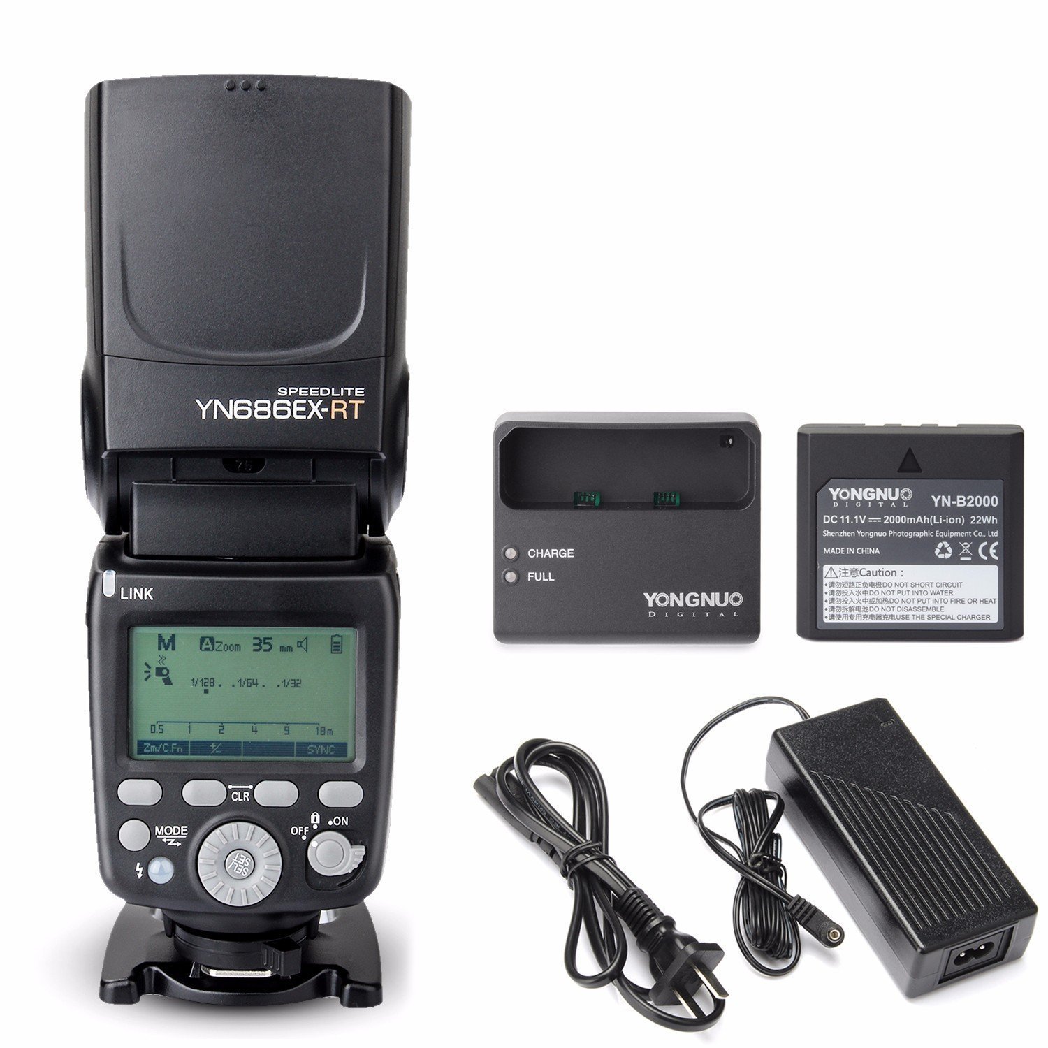 Yongnuo YN686EX-RT Lithium TTL Speedlite for Canon Cameras