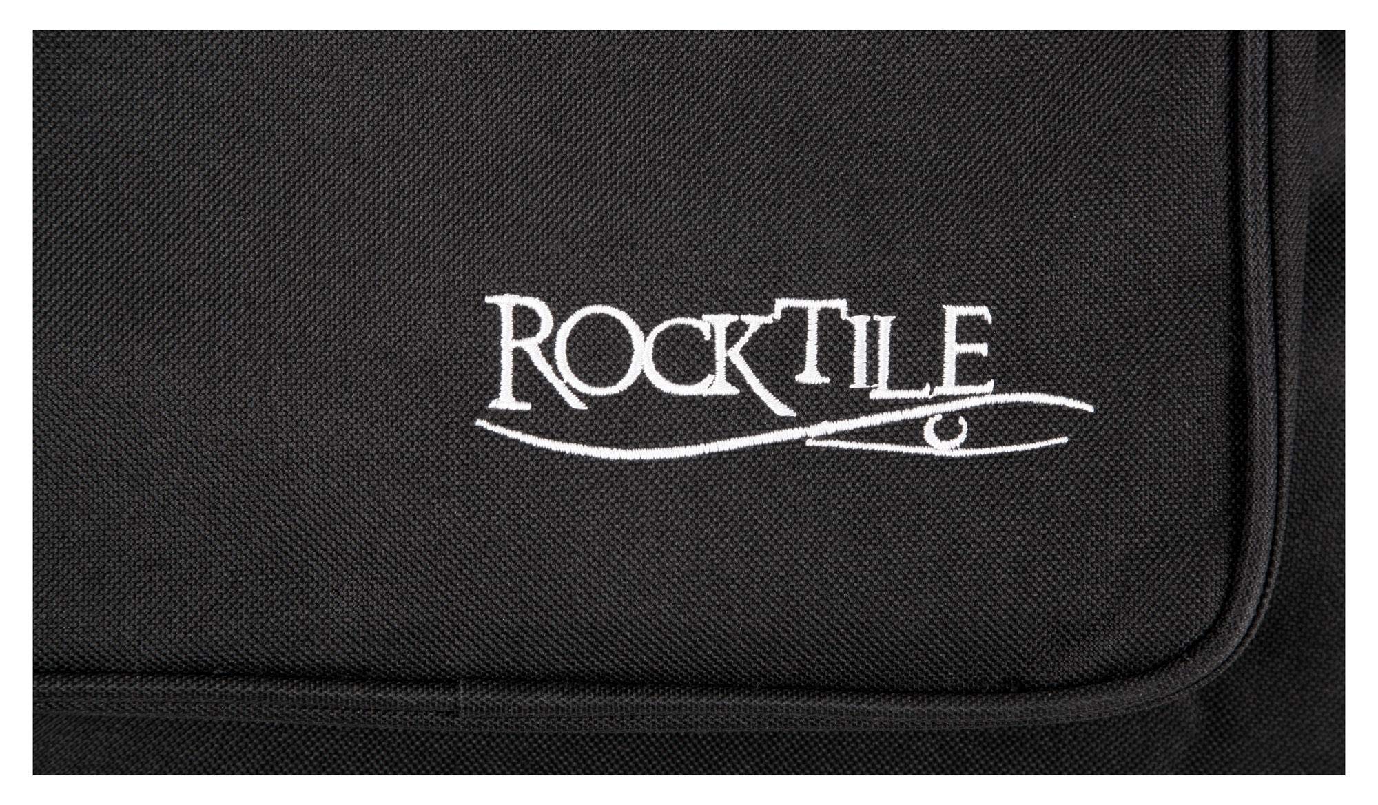 ROCKTILE Akustikbasstasche - gepolstert mit Rucksackgarnitur