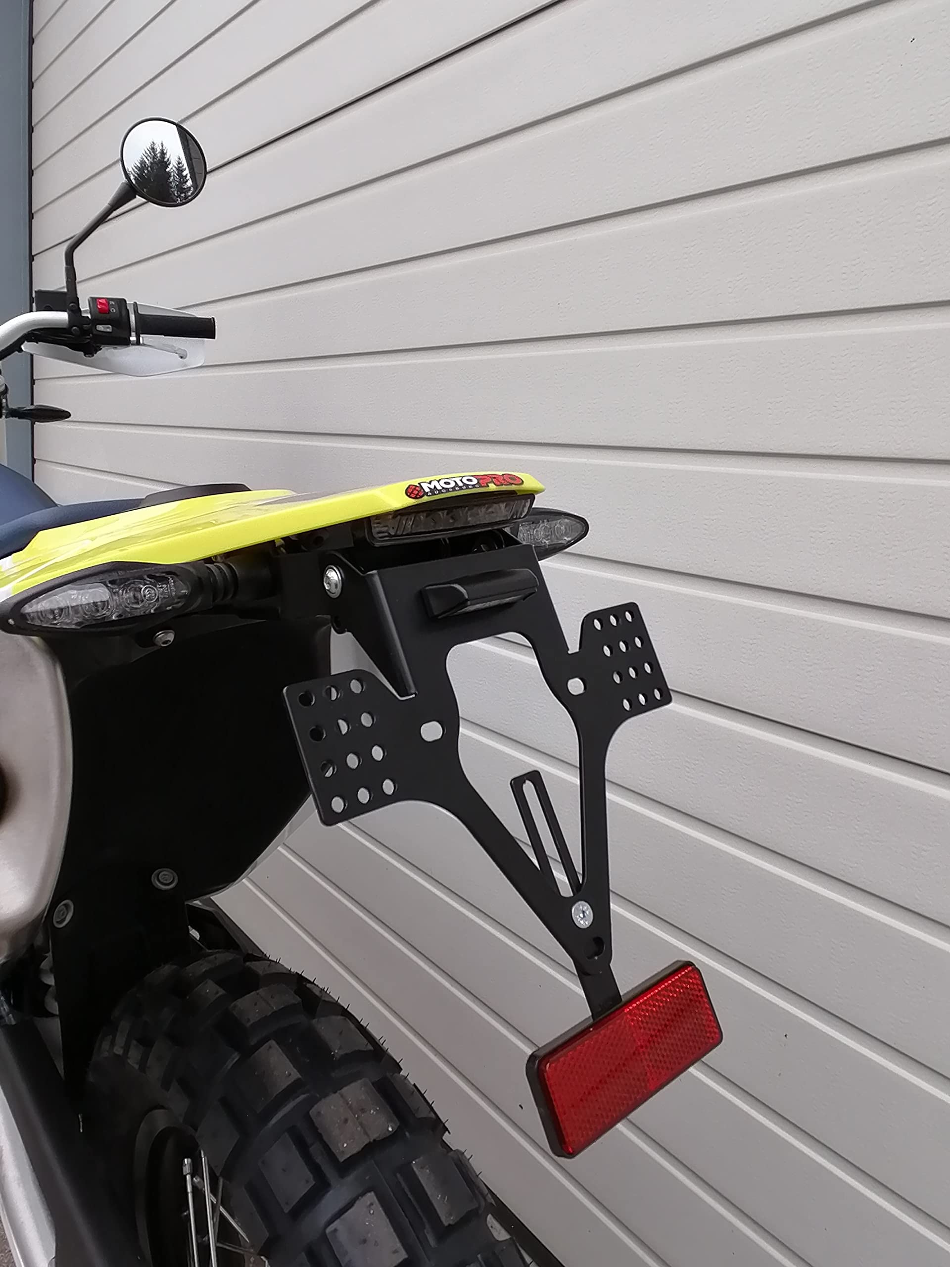 Portatarga per Husqvarna 701 Enduro GroFaTec Evo Slim Anno di Cost. 2016-2023 Porta Targa 701sm Träger 701 Motard Supermoto coda corta conversione della coda kurzes Heck Heckumbau