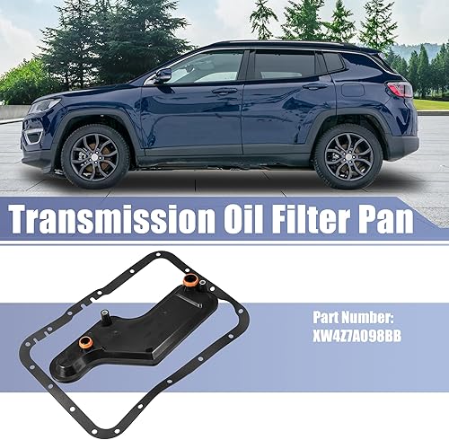 Miniatura 2 de uxcell 1 Unidades No.XW4Z7A098BB Kit de Junta de Filtro de Fluido de Aceite de Transmisión para Ford Thunderbird 2002-2005 para Lincoln LS 2000-2003