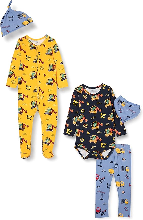 Name It Baby,Clothing,Baby Boys 0-24m,Tops,T-Shirts Name It Baby Boys' Nbmdino Multipack T-Shirt