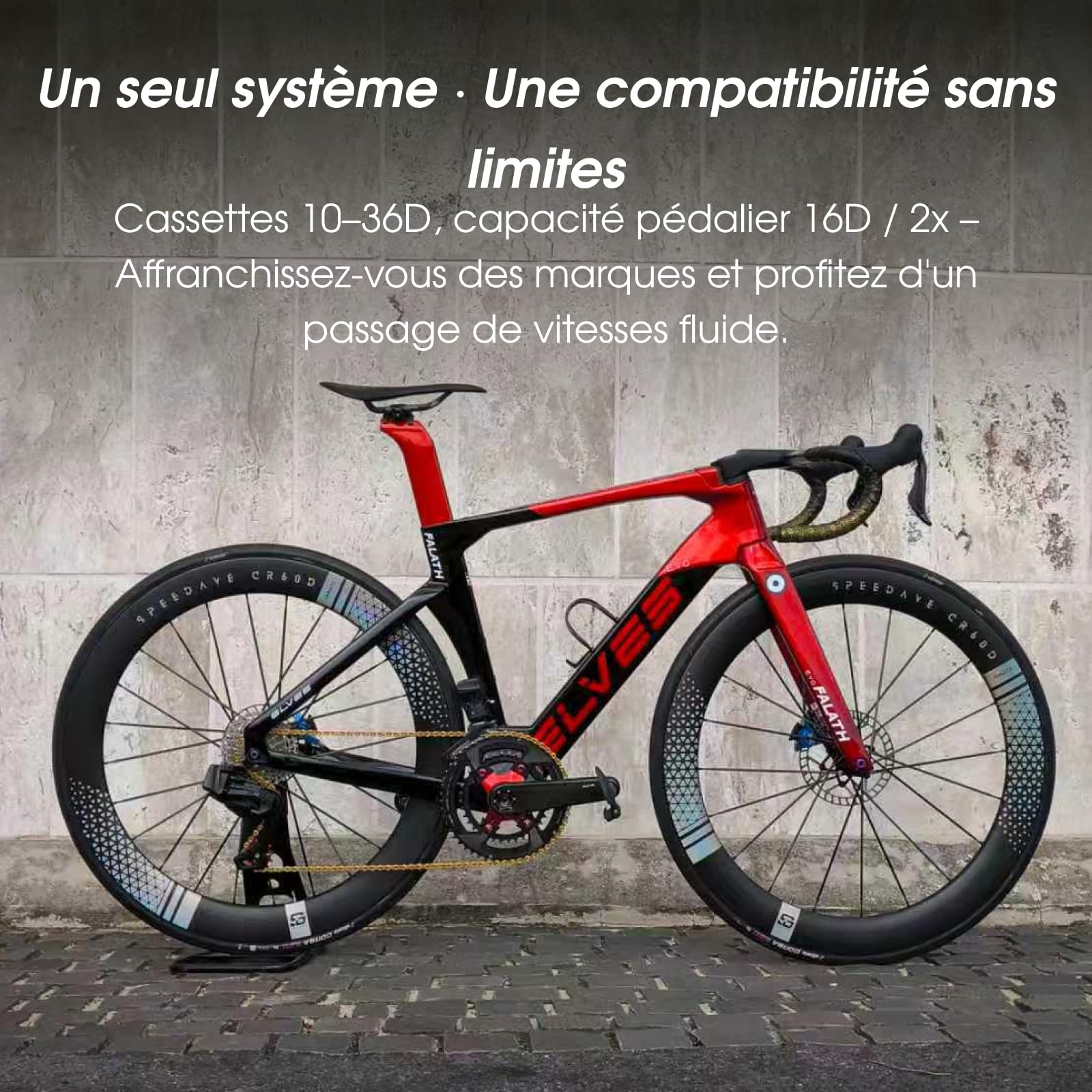 Dérailleur Sans Fil Carbone Dérailleur Électronique WHEELTOP