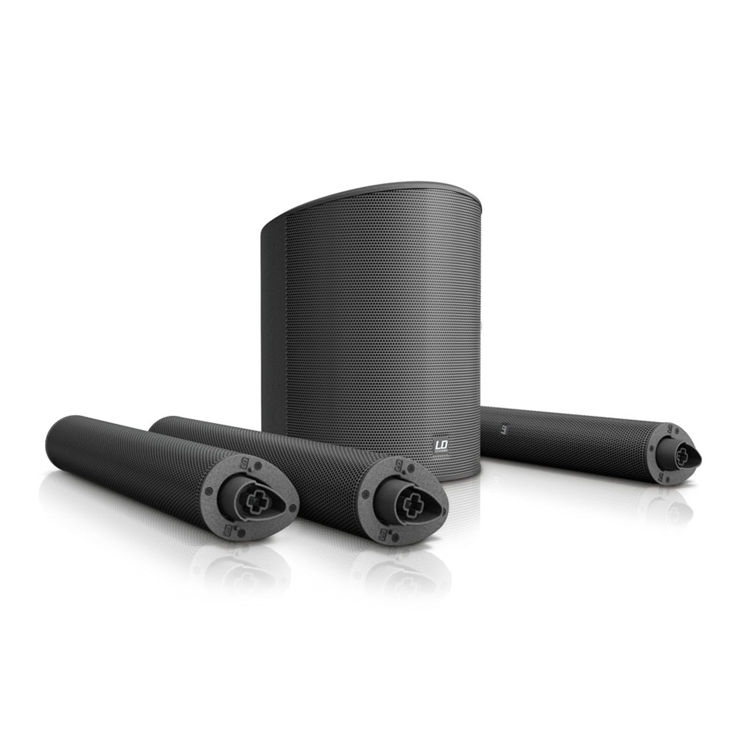 LD Systems MAUI 5 - Sistema PA a colonne, ultra-portatile con mixer e Bluetooth