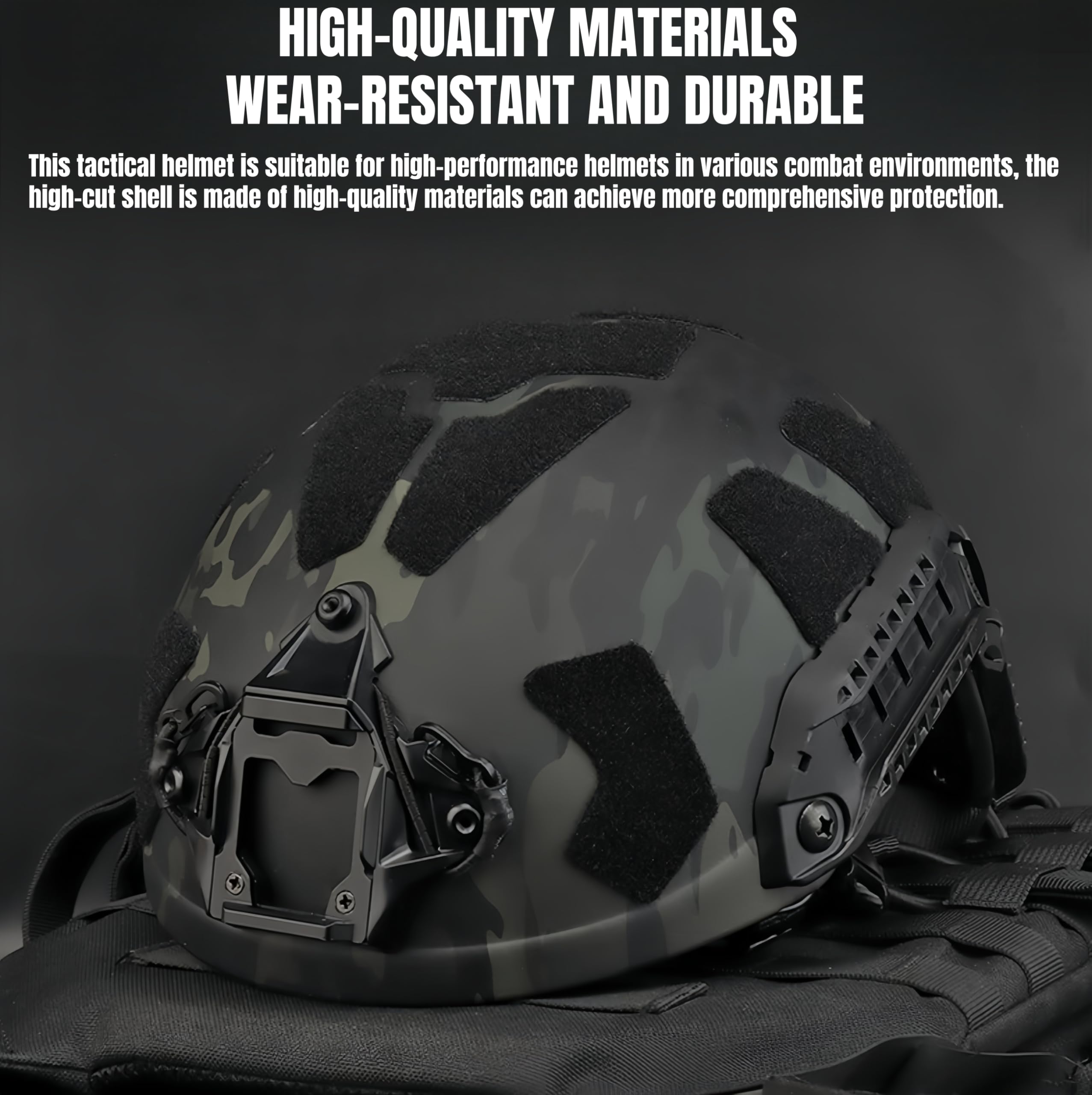 ACEXIER Casco protettivo da tiro tattico SF SUPER High Cut, casco tattico FAST