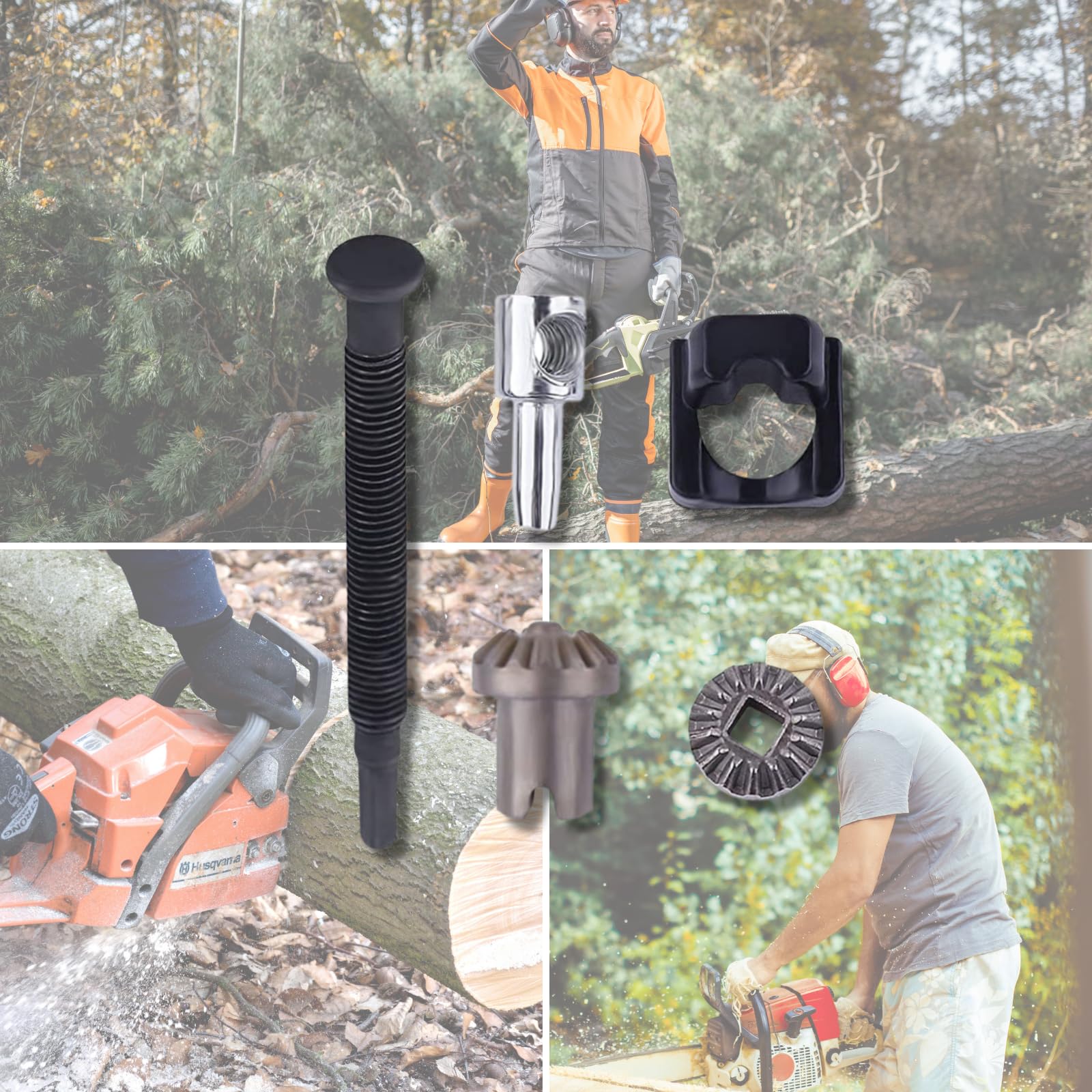 Kit de réglage de tendeur de chaîne compatible avec Echo CS-400 CS400 CS-450 Kit de réglage de tendeur de chaîne