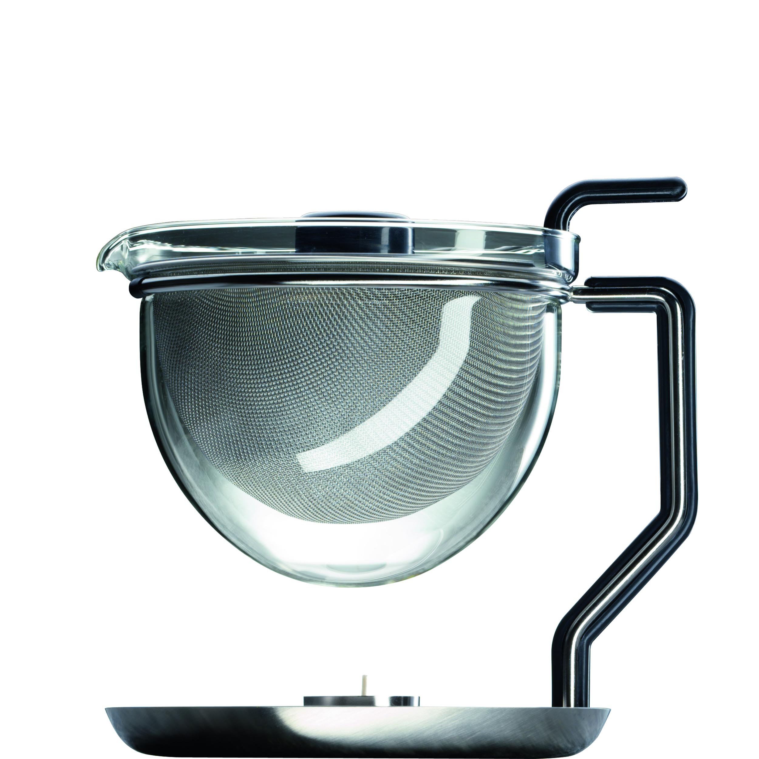 Mono 10400 Teapot, Chrome Nickel Stainless Steel 18/10, 22.5 cm x 17.1 cm x 20.3 cm
