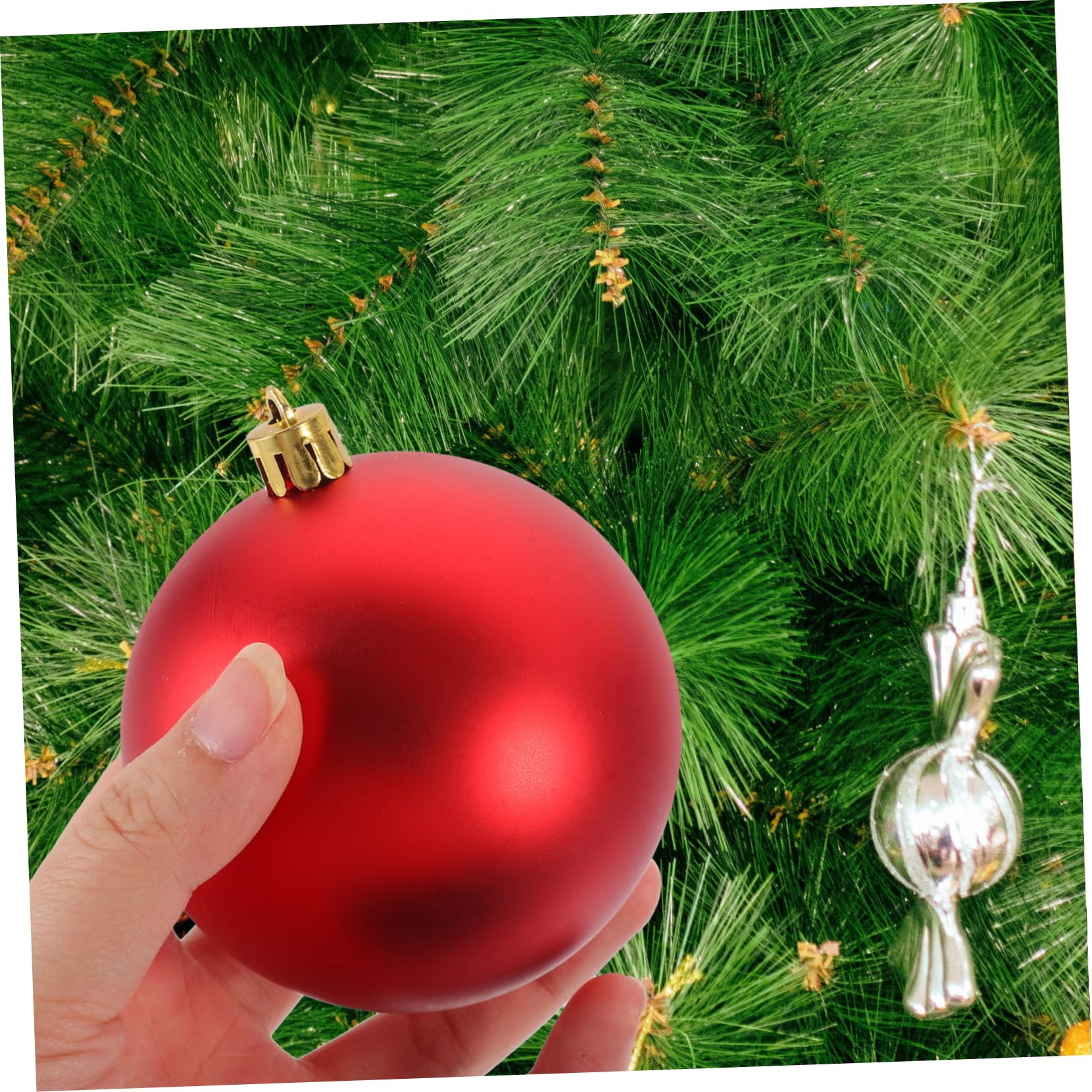 TOPBATHY Lot De 3 Décorations De Noël Élégantes Et Décoratives pour Sapin De Noël Fournitures De Fête 45 Pièces X 3
