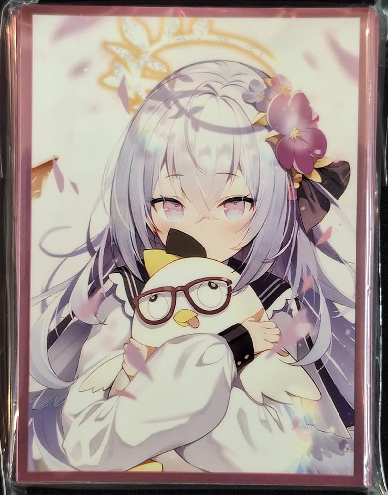 白詰草　ブルーアーカイブ　スリーブ　プレイマット　SDアズサ 白詰草 ブルーアーカイブ スリーブ プレイマット SDアズサ 白詰