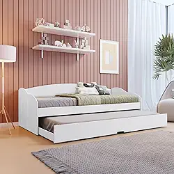 Bicama Solteiro 193x69,7 Cm Solteiro Liz Branco