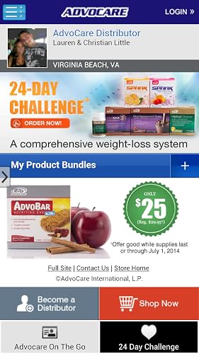 Advocare On The Go #TOP1