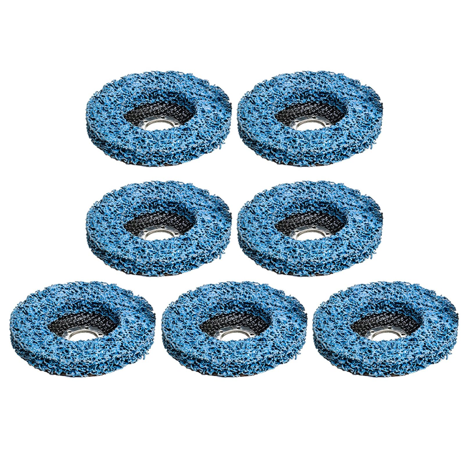 Nylon Sanding Discs Buffing Abrasive Pads for Multiple Surfaces Cleaning & Polishing in Low Noise Operations Low Noise Grinding