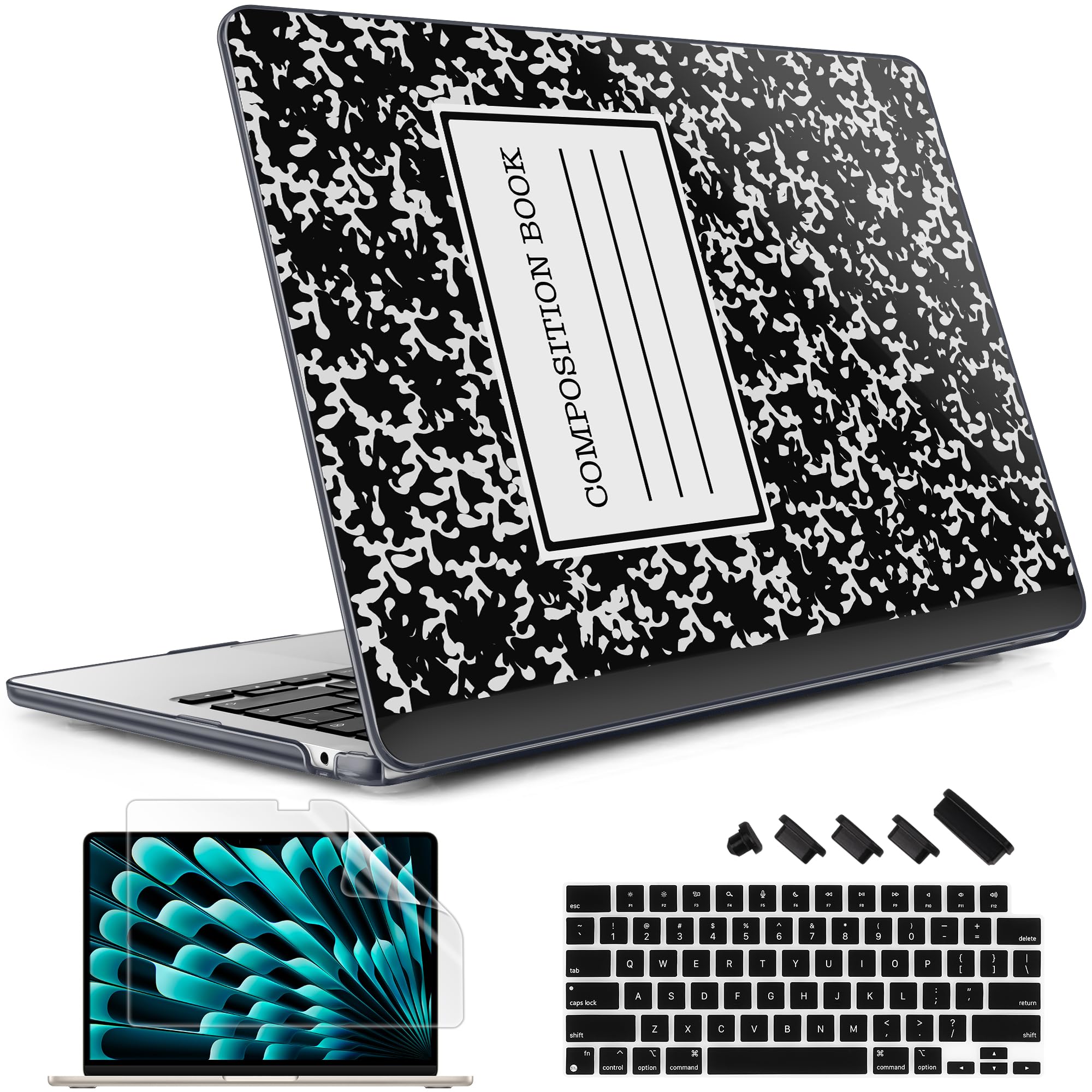 May Chen Case for M5/M4/M3/M2 MacBook Air 13 inch Case 2026-2022 Release