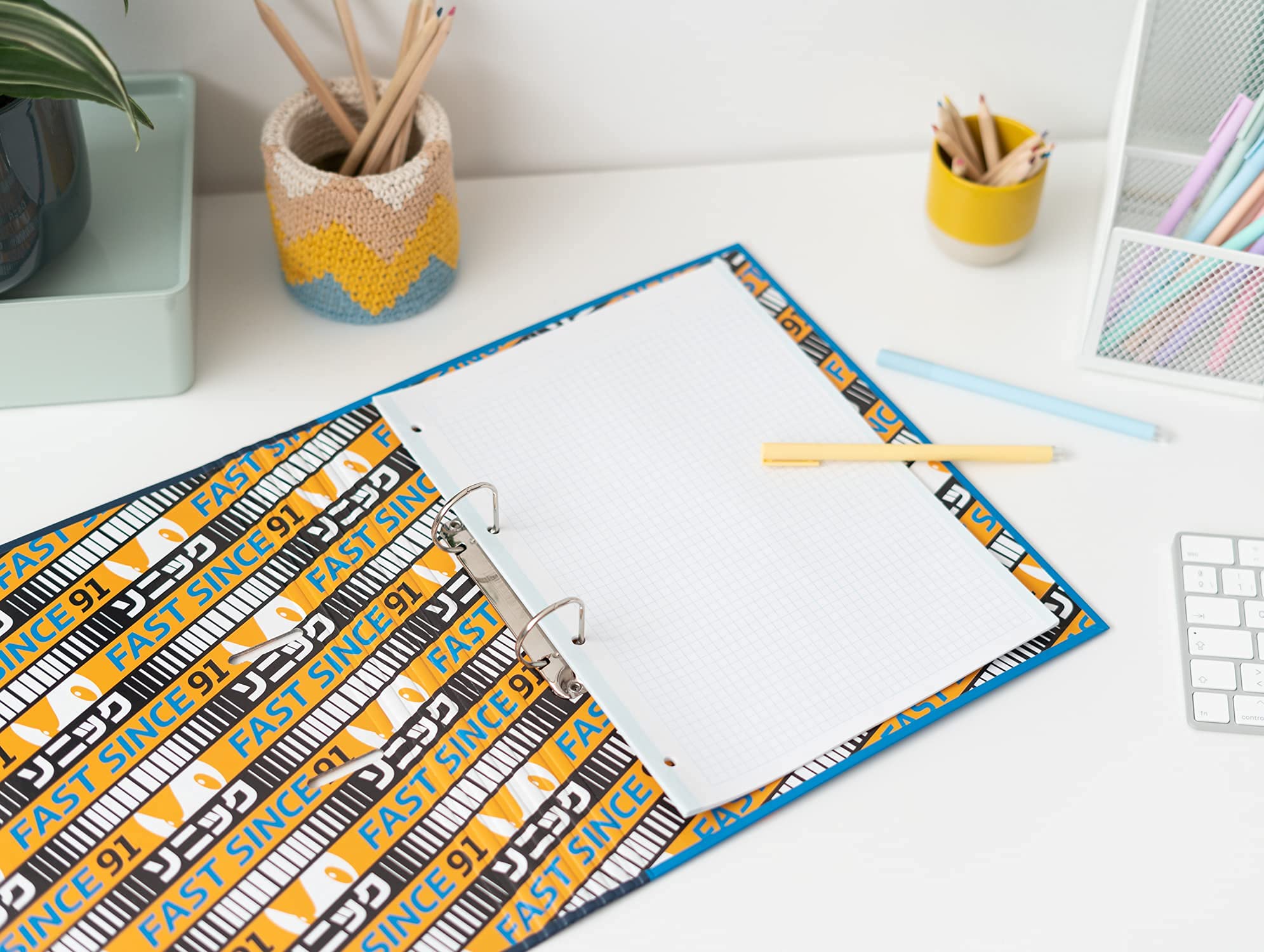 Classeur One Piece Grupo Erik - Classeur A4 2 Anneaux Les Simpson