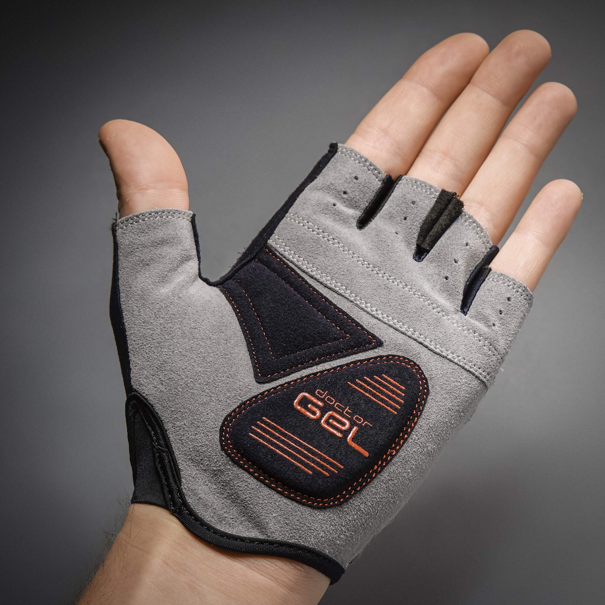 GripGrab EasyRider Gepolsterte Gravel Kurzfinger Fahrradhandschuhe  Fingerlose Sommer Rennrad MTB Radsport Handschuhe : Amazon.de: Fashion