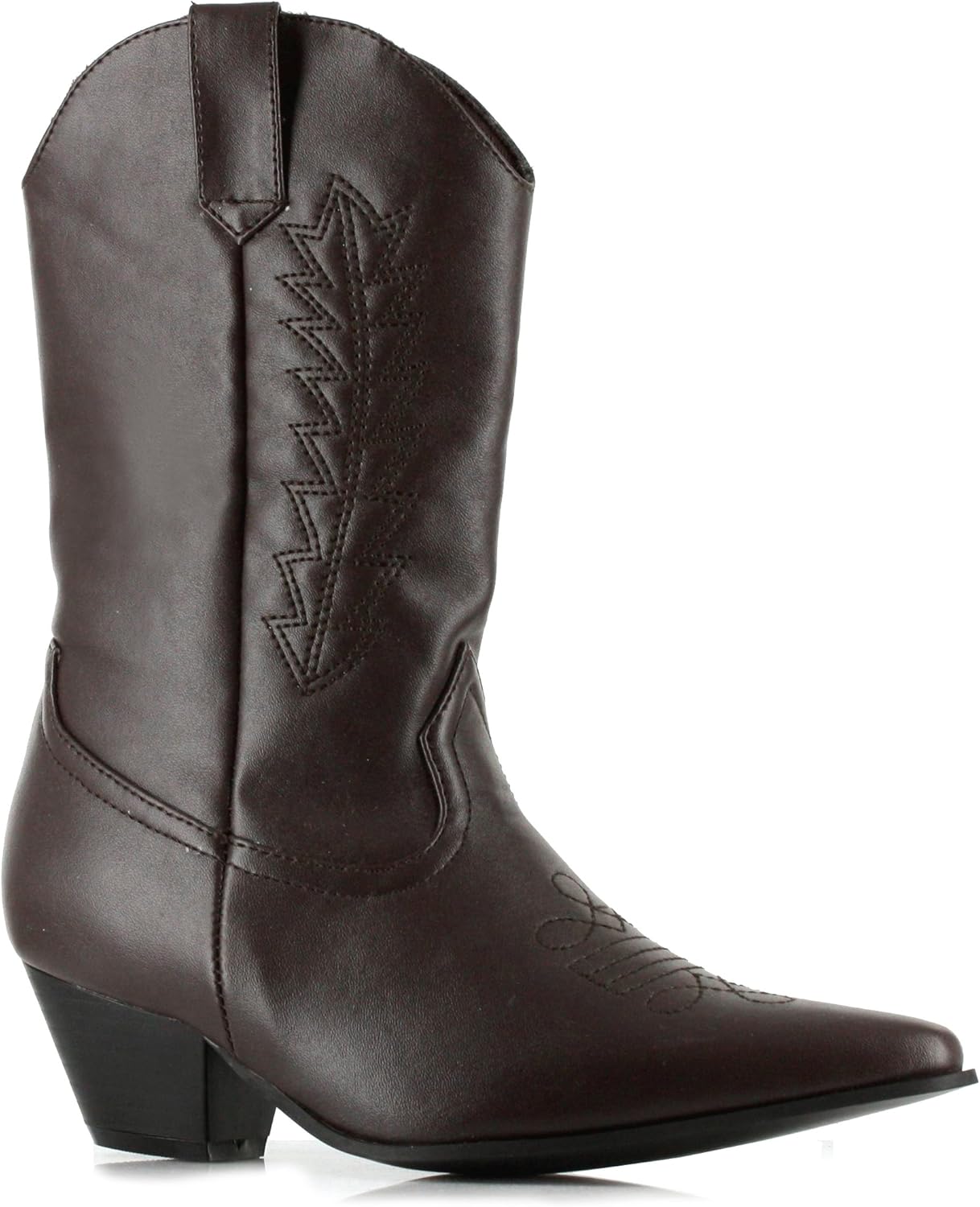 Ellie Shoes Girls 185-RODEO-BRWN-SM Western Boot