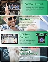 Vista 6 de Estéreo de coche Android 2G+32G para Toyota RAV4 2001 2002 2003 2004 2005 2006 con Carplay inalámbrico Android Auto, 9 "pantalla táctil de radio