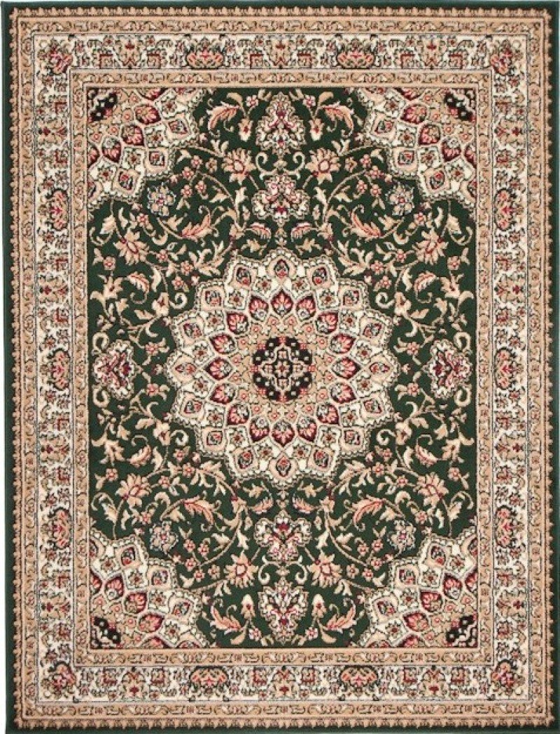 Carpeto Rugs Tappeto 200 x 300 cm verde Orientale Classico Verona Collezione
