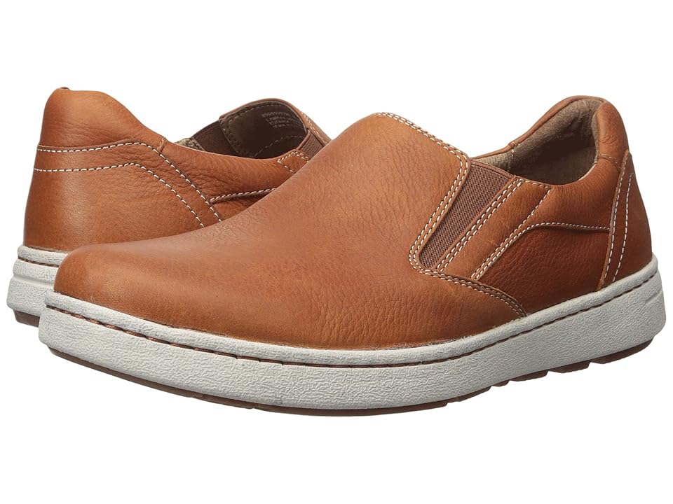 

Dansko Viktor (Russet Tumbled Full Grain) Men's Slip on Shoes, Brown