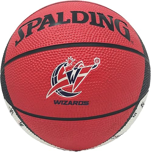 Game Master NBA Washington Wizards Mini Team - Baloncesto rojo, 7 pulgadas