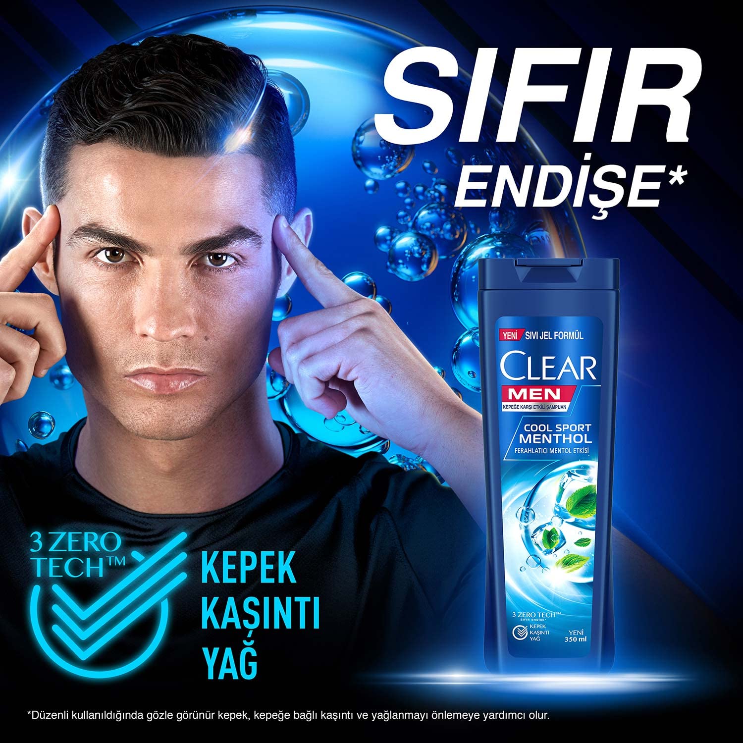 Signal White System Diş Macunu Original 2 Haftada Daha Beyaz Dişler 75 ml x2 + Clear Men Kepeğe Karşı Etkili Şampuan Cool Sport Menthol 600 ml