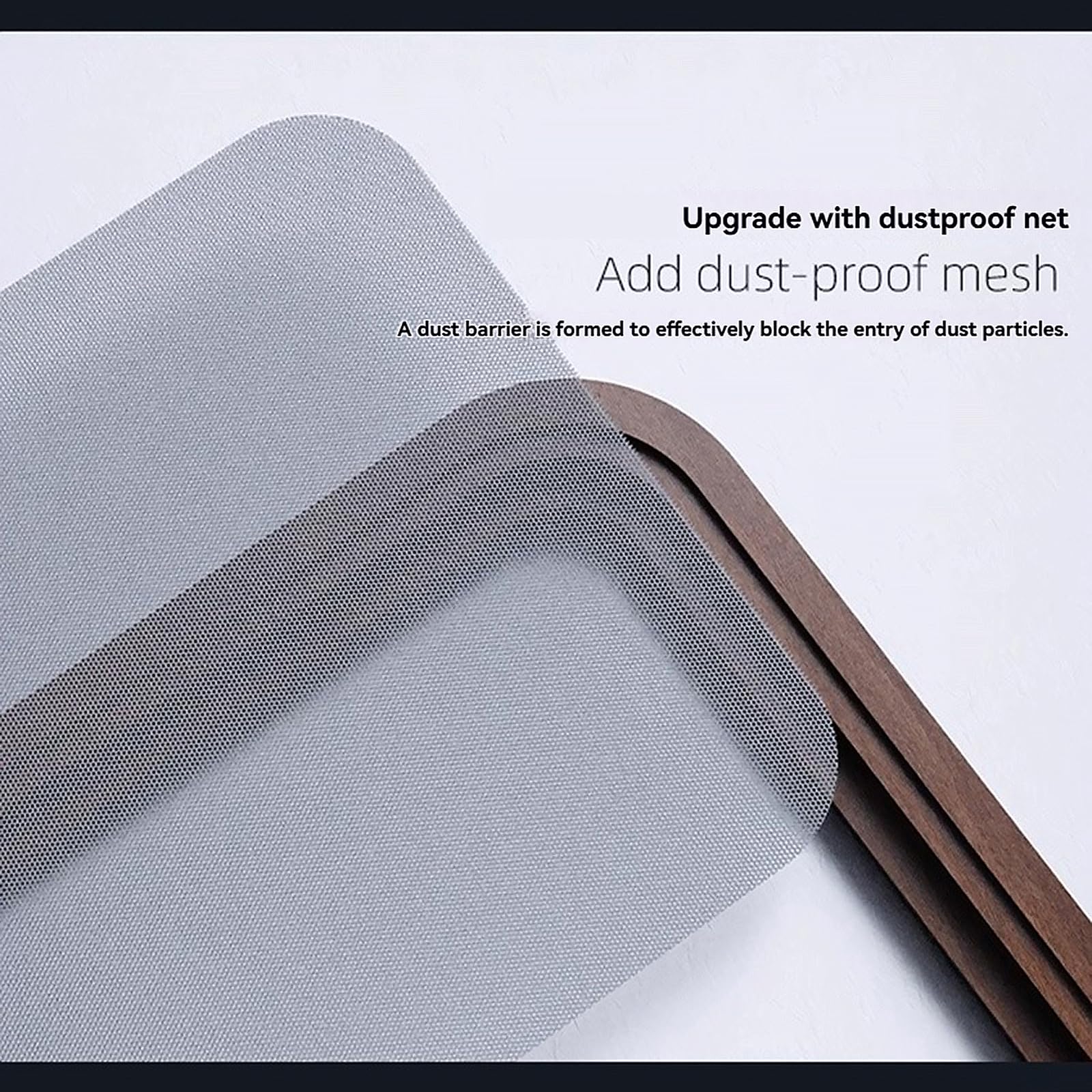 Supporto in noce compatibile con Apple Mac Studio M2 Series, staffa di raffreddamento da tavolo con filtro antipolvere per accessori per laptop Mac Studio