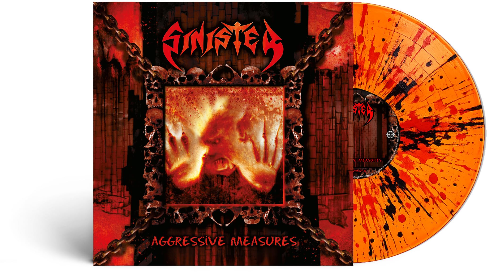 AGGRESSIVE MEASURES (SPLATTER COLOUR) [VINYL]