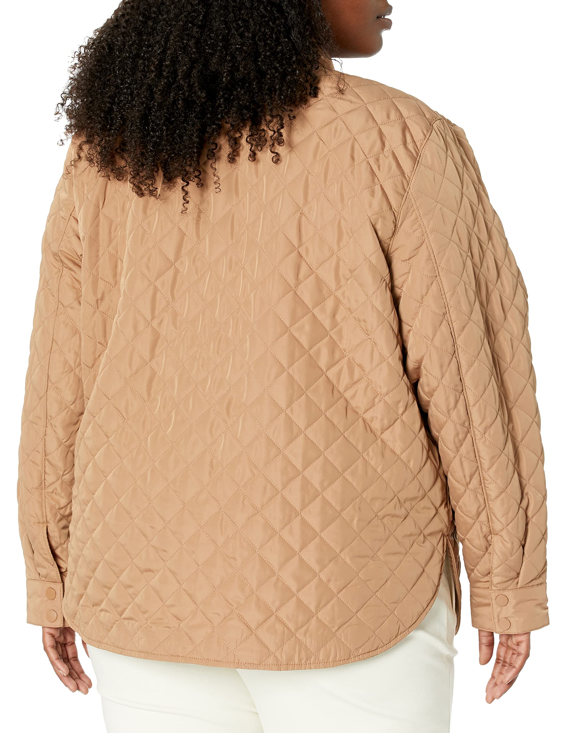 Amazon Essentials Femme Veste matelassée en Polyester recyclé décontractée (Grandes Tailles Disponibles) (Anciennement Amazon Aware)