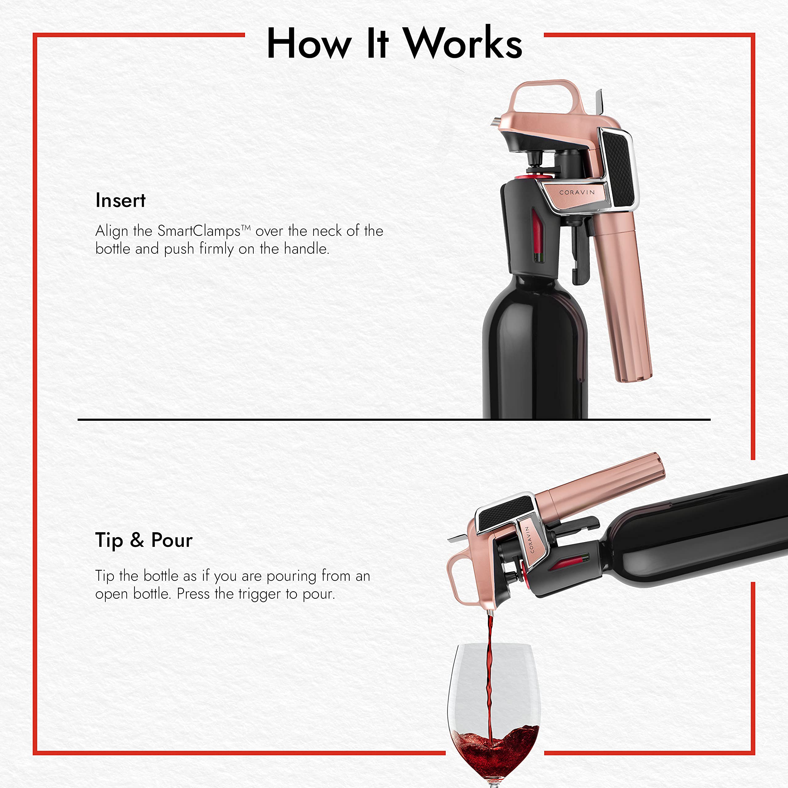Coravin Model Two Elite Pro Wine Preservation System Bottle Opener