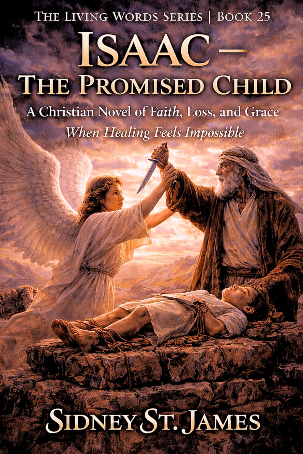 Isaac - The Promised Child: A Christian Novel of Faith, Loss, and Grace When Healing Feels Impossible (The Living Words Series)