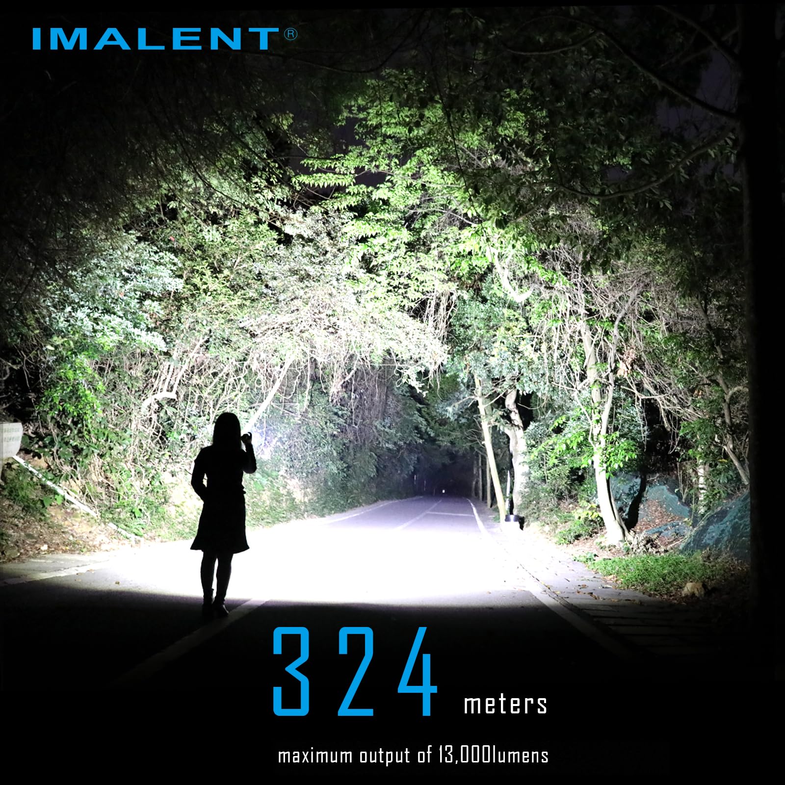 IMALENT MS03 Rechargeable EDC Flashlight, Compact 13000 Lumens LED