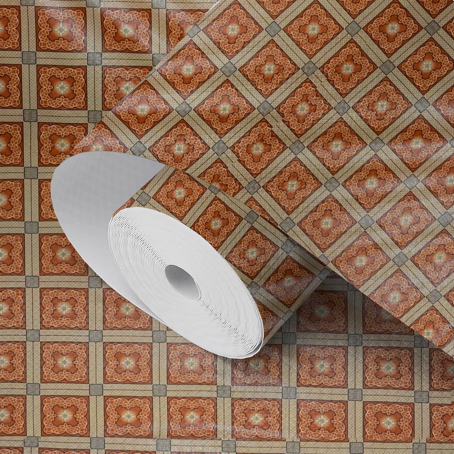 Pink PVC Drawer Shelf Liner - 10 Meter Roll -15