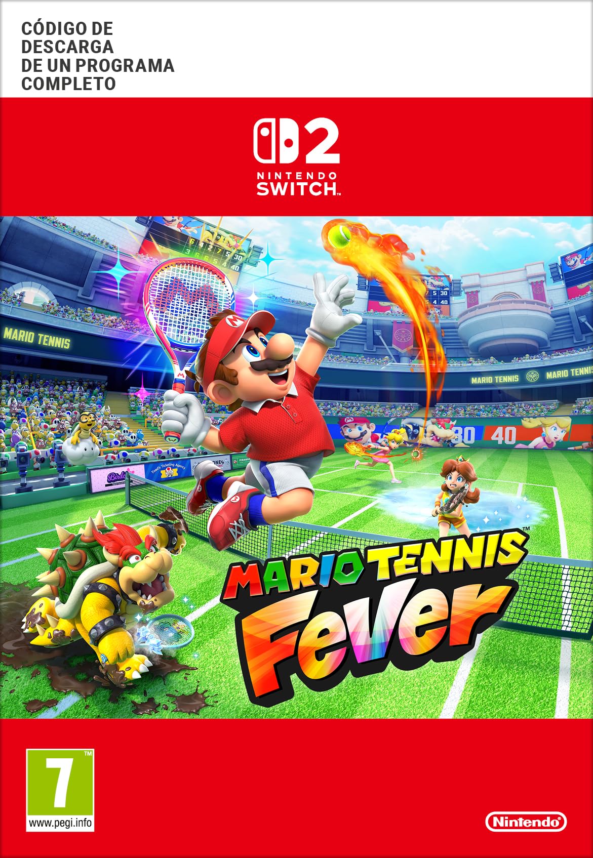 Mario Tennis Fever Standard | Nintendo Switch 2 - Código de descarga