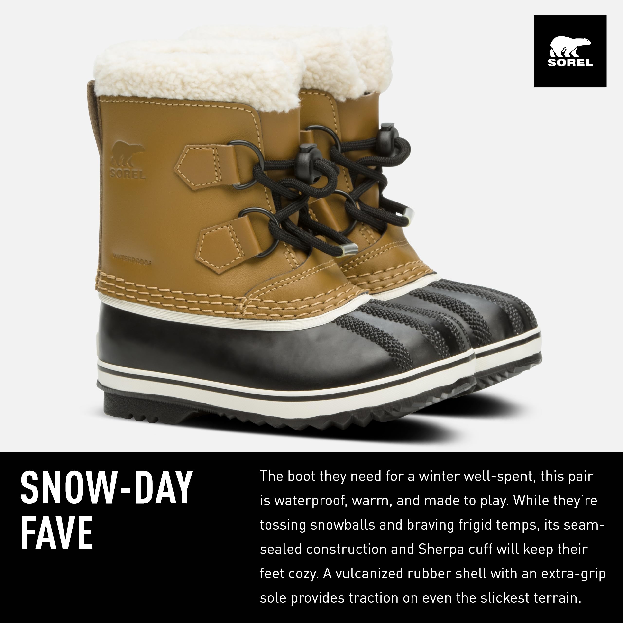Sorel Yoot Pac TP Boot WP, Botas de Nieve Impermeables Unisex niños