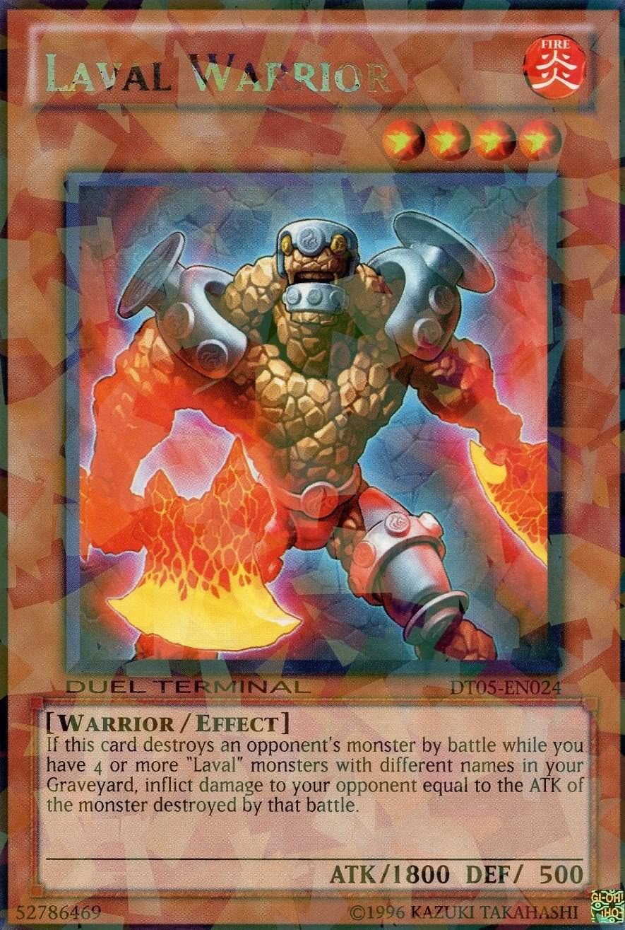 Amazon.com: Yu-Gi-Oh! - Laval Warrior (DT05-EN024) - Duel Terminal 