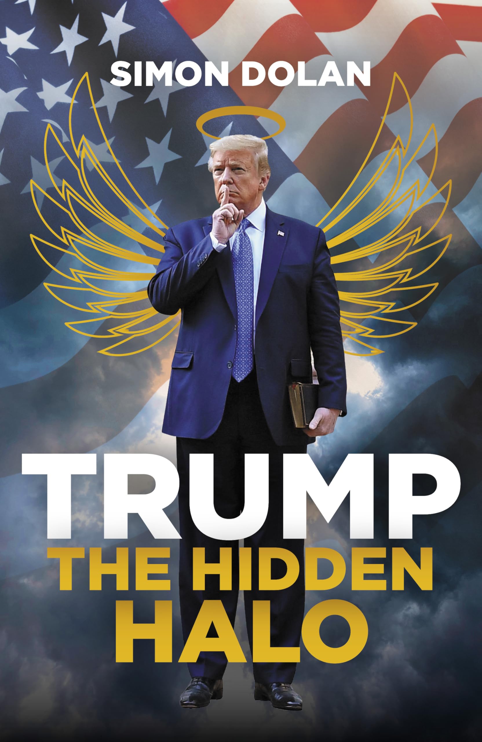 Trump: The Hidden Halo by Simon Dolan (Hardback Book)