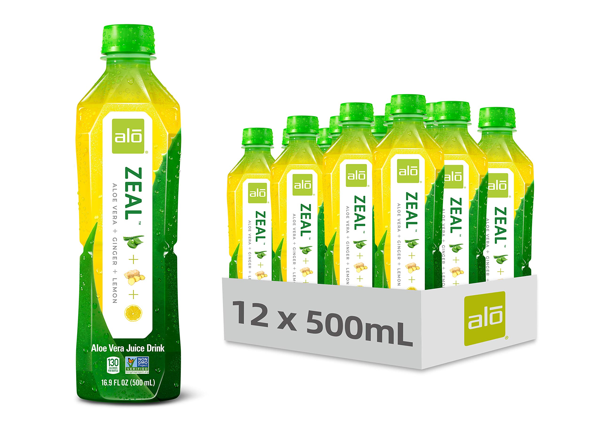 Amazon.com : ALO ZEAL Aloe Vera Juice | Plant-Based Drink with