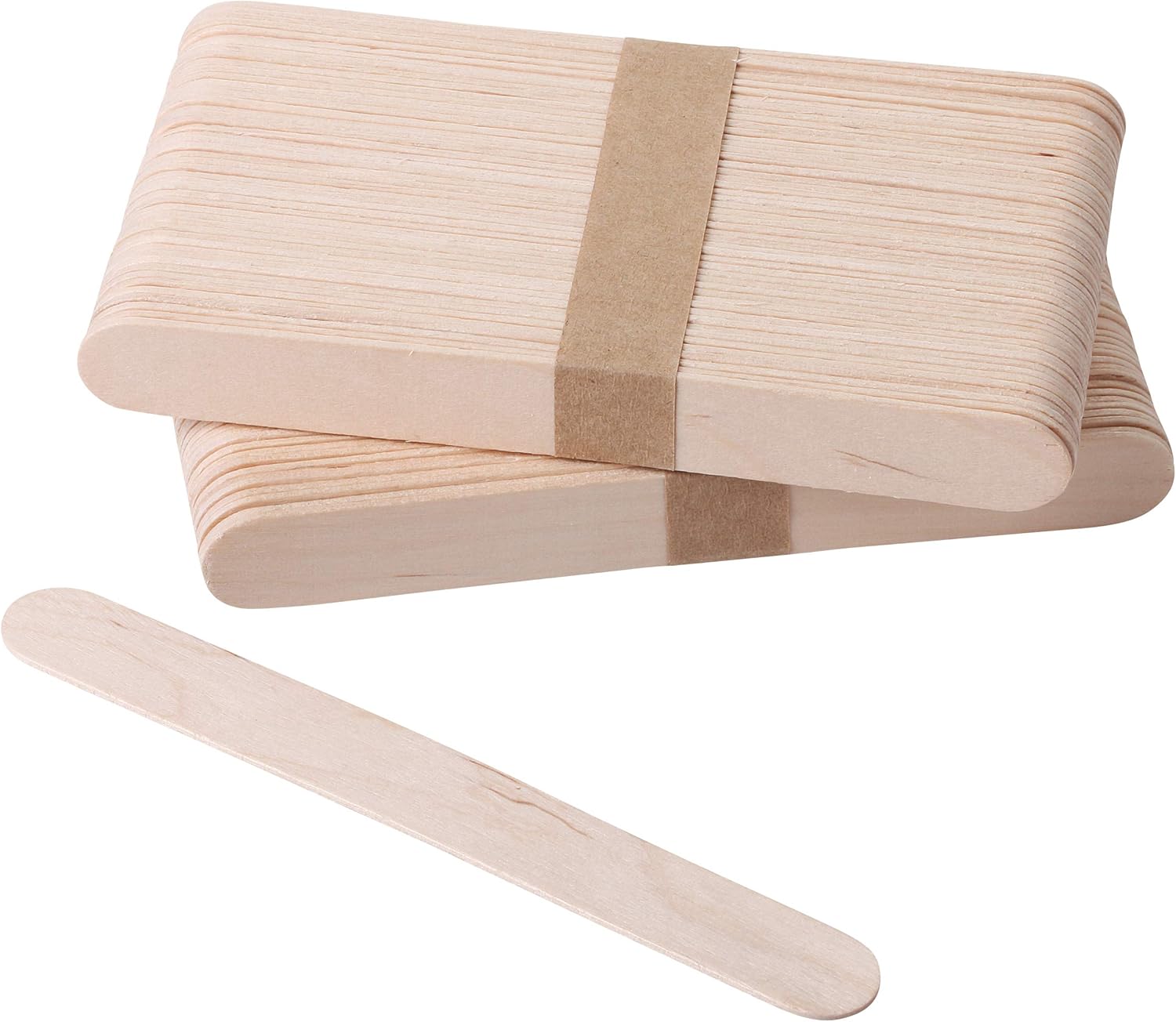 Mr. Pen Craft Sticks, Jumbo Popsicle Sticks, 100 Pack, 5.75 inch, Large Popsicle Sticks, Large